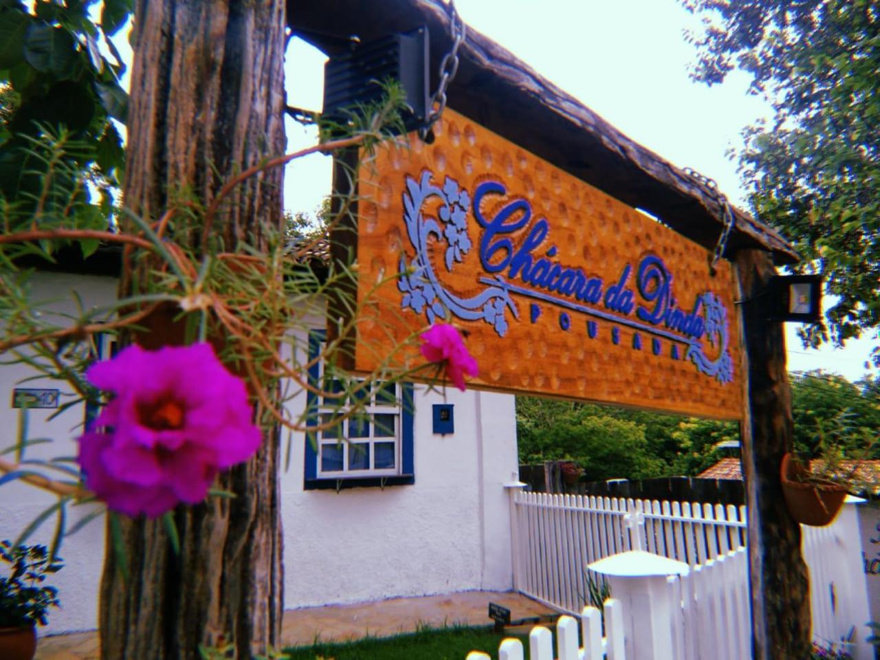 Pousada Chacara Da Dinda Goiás Exterior foto