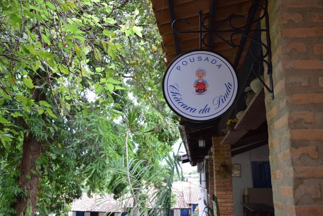 Pousada Chacara Da Dinda Goiás Exterior foto